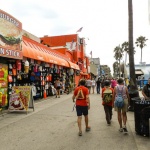 Volkswalking at Venice Beach Boardwalk